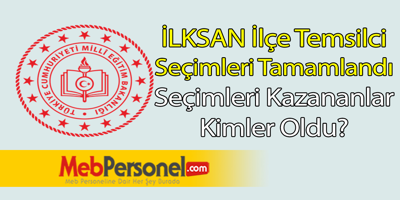 İLKSAN Resmi İlçe Temsilcisi Seçim Sonuçları...