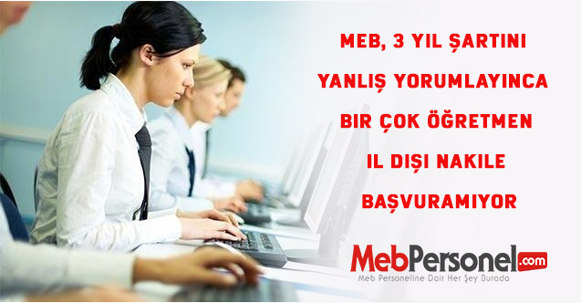 Birçok öğretmen il dışı yer değiştirme başvurusu yapamıyor.