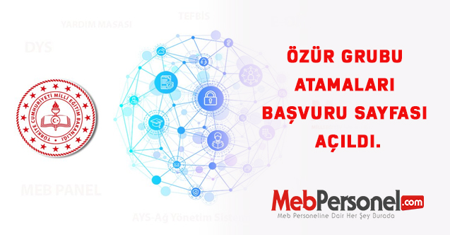 2021 Özür  Grubu Atamaları Başvuruları başladı.