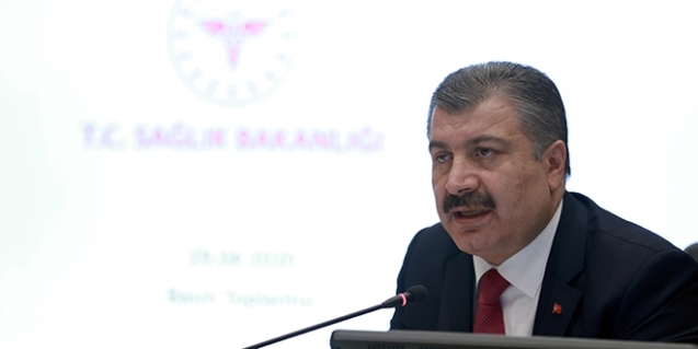 Bakan Koca: 25 Haziran'da başlayan düşüş devam ediyor