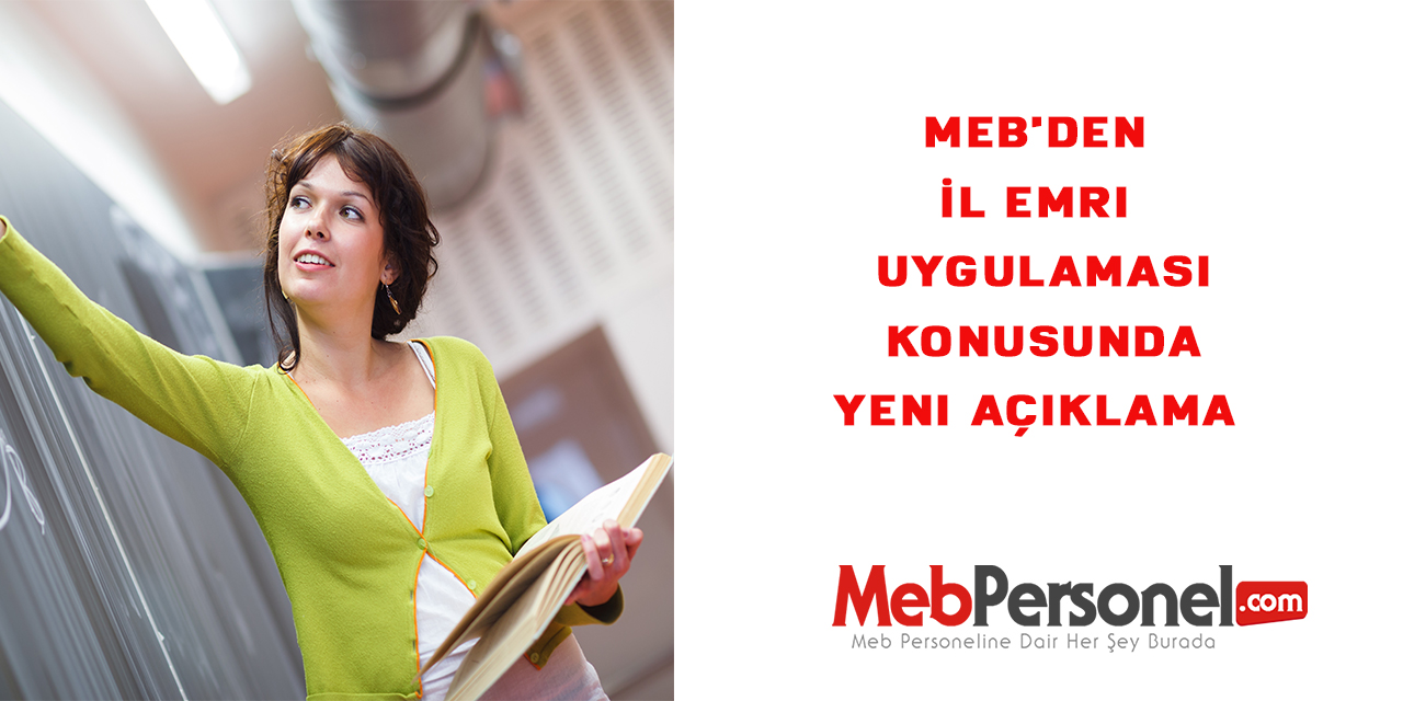 İl Emri Uygulaması Konusunda Yeni Açıklama