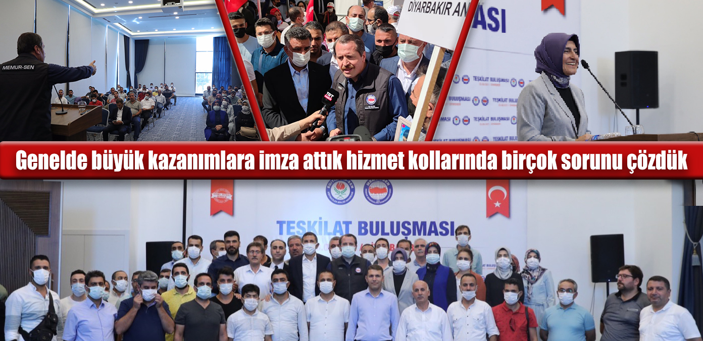 Ali Yalçın :Büyük kazanımlara imza attık, hizmet kollarında birçok sorunu çözdük
