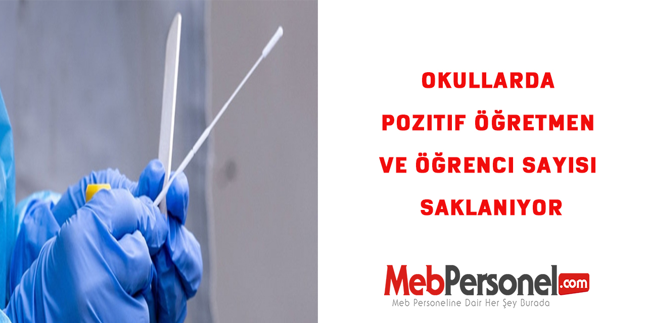 Okullarda Pozitif Öğretmen ve Öğrenci Sayısı Saklanıyor