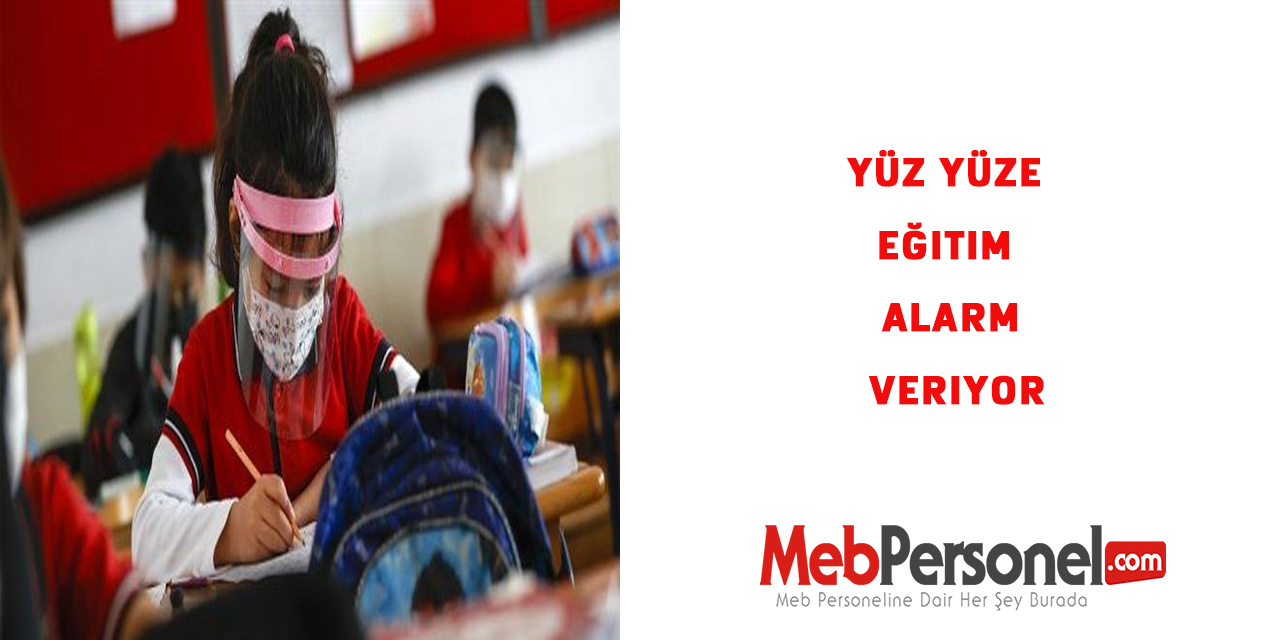 Yüz yüze eğitim alarm veriyor