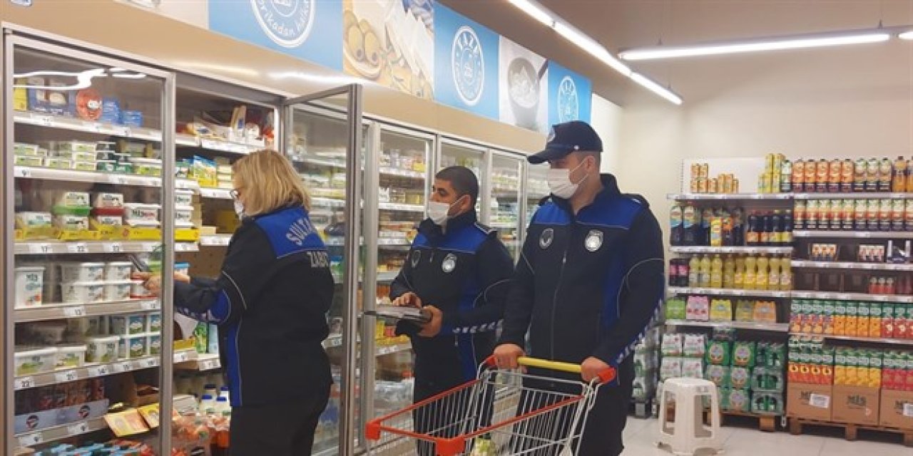 Marketlere fahiş fiyat denetimi, tek tek ürünler kontrol ediliyor
