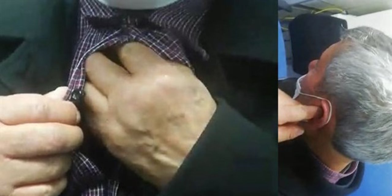 72 yaşındaki aday, ehliyet sınavında kopya düzeneğiyle yakalandı