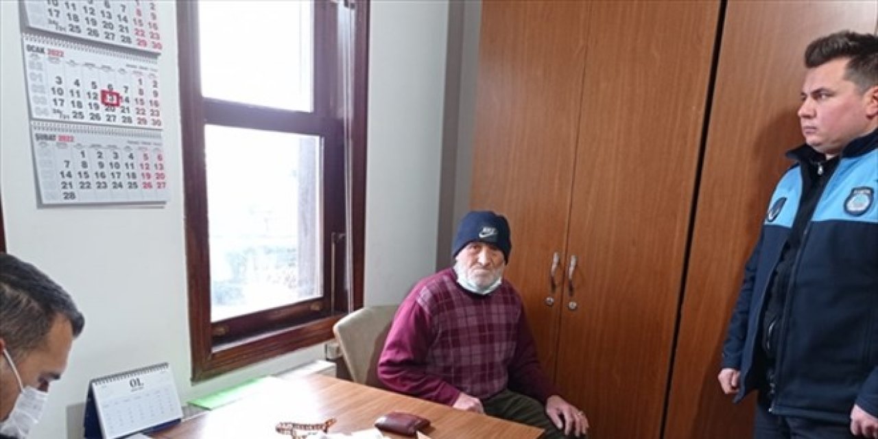 Dilencinin üzerinden 6 bin lira çıktı