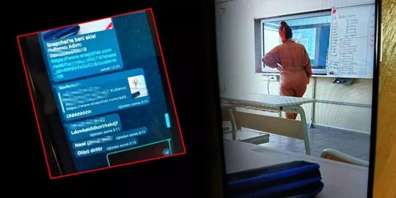 Okulda İğrenç Olay: Öğretmenin Fotoğrafını Gizlice Çekip Paylaştılar...
