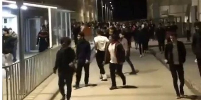 Öğrenci yurdunda kavga..