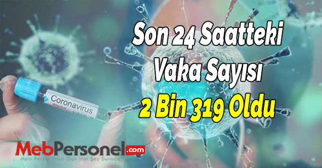 Son 24 Saatteki Vaka Sayısı 2 Bin 319 Oldu