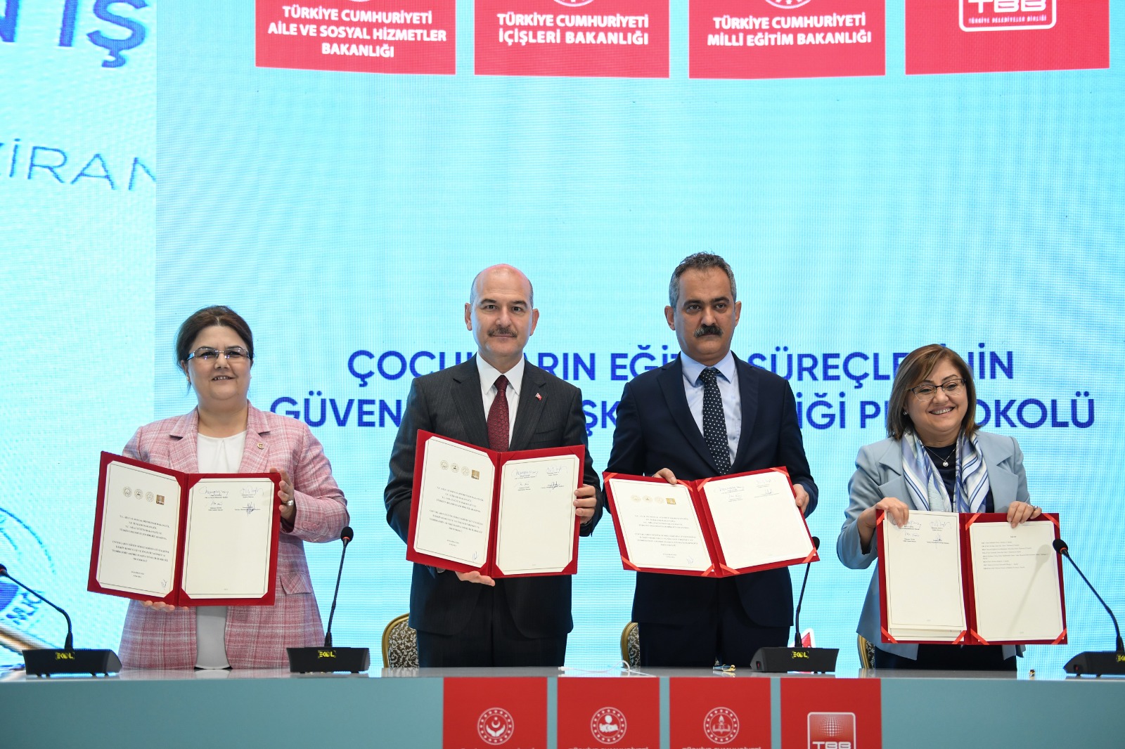 Çocukların Eğitim Süreçlerinin Güvenliğine İlişkin İş Birliği Protokolü İmzalandı