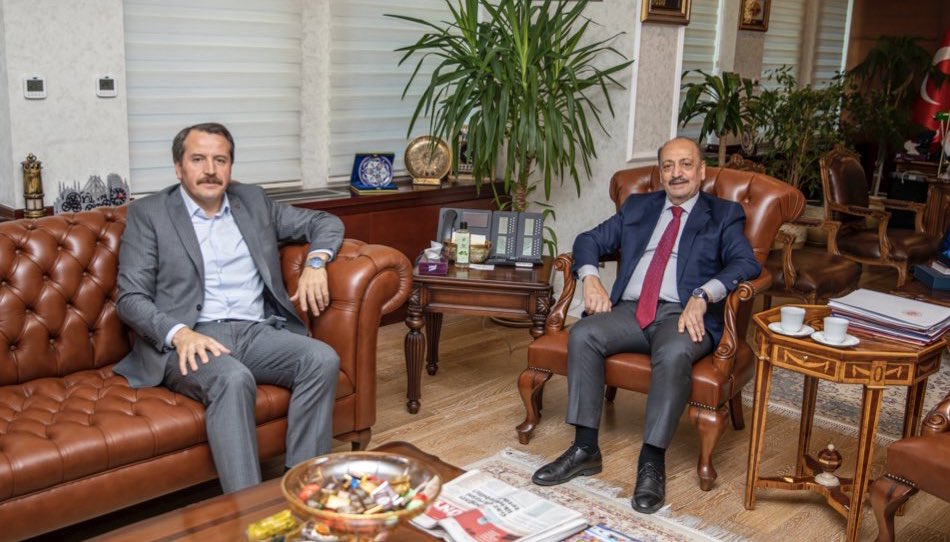 Ali Yalçın sözleşmelilerin kadroya geçirilmesi konusuyla ilgili ön görüşme yaptı