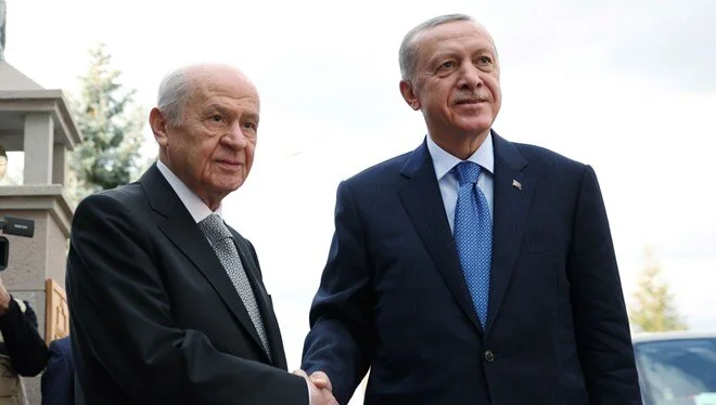 Programda yoktu ,Cumhurbaşkanı Erdoğan, Bahçeli ile görüşecek