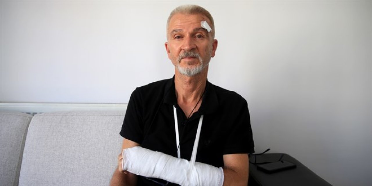 Darp edilen öğretmeni meslektaşları yalnız bırakmadı