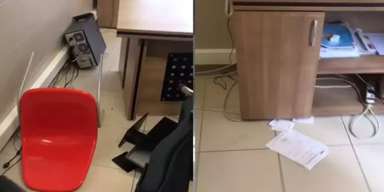 Okulu basan veli  3 öğretmene kabusu yaşattı.