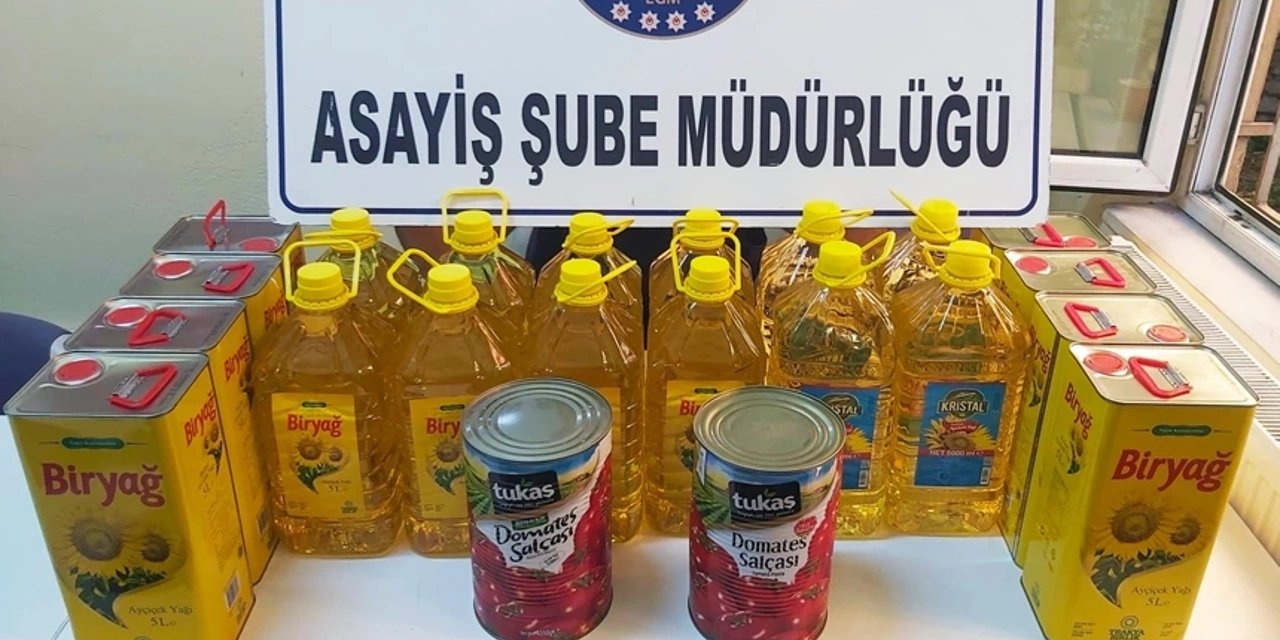 Hırsızlar,Okuldan Zeytinyağı  ve Salça Çaldılar..