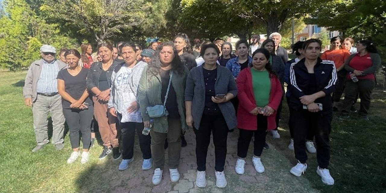 Veliler, başka  okula atanan öğretmenler için eylem yaptı