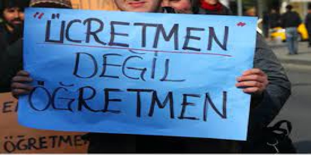 Ücretli öğretmenler şartlarını sundu!