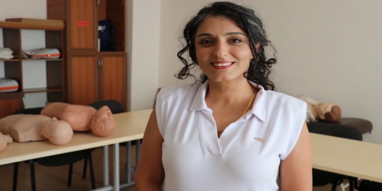 Hayat öpücüğü öğretmenden!