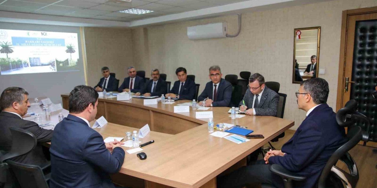 Vali İl Milli Eğitim Müdürlüğünü Ziyaret Etti