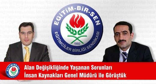 Alan Değişikliğinde Yaşanan Sorunlar Hikmet Çolak'a İletildi