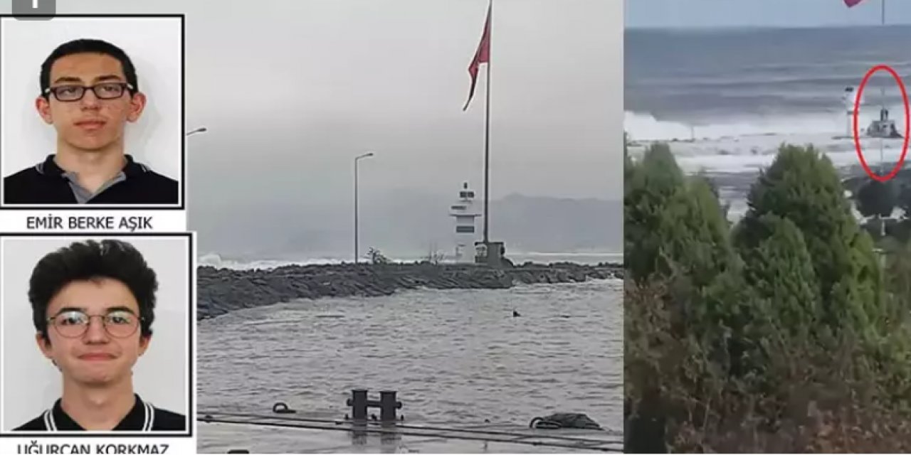 2 Lise Öğrencisi Fotoğraf Çekilmek İsterken Dalgalara Kapıldı!
