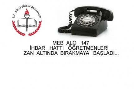 Eğitim Söz Sen , ALO 147 KAPATILMASI İÇİN BAŞVURU YAPTIK.