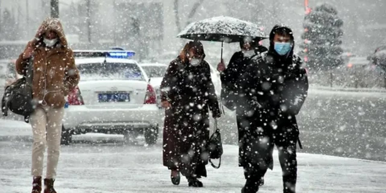 3 bölge için kar yağış uyarısı yapıldı! İşte o bölgeler!