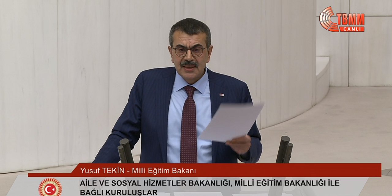 Bakan Yusuf Tekin, göreve geldiği günden bugüne atmış olduğu adımları sıraladı