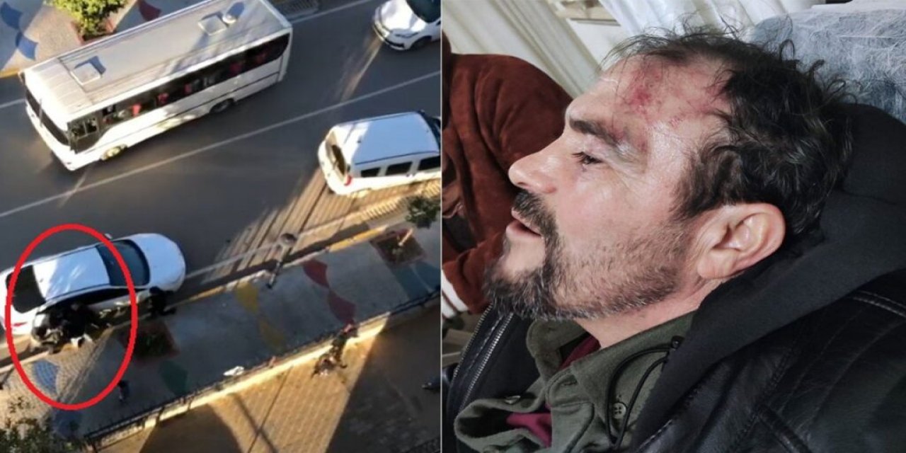 Hırsız Sanılan Öğretmen Ekip Arabasında Darp Edildi