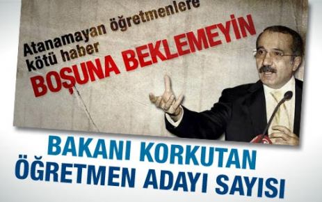 ATAMA BEKLEYEN ÖĞRETMEN SAYISI