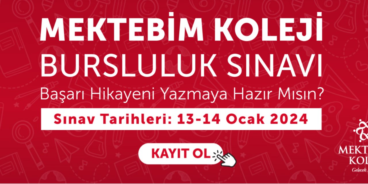 Mektebim Koleji Bursluluk Sınavına Başvuru İçin Son Gün