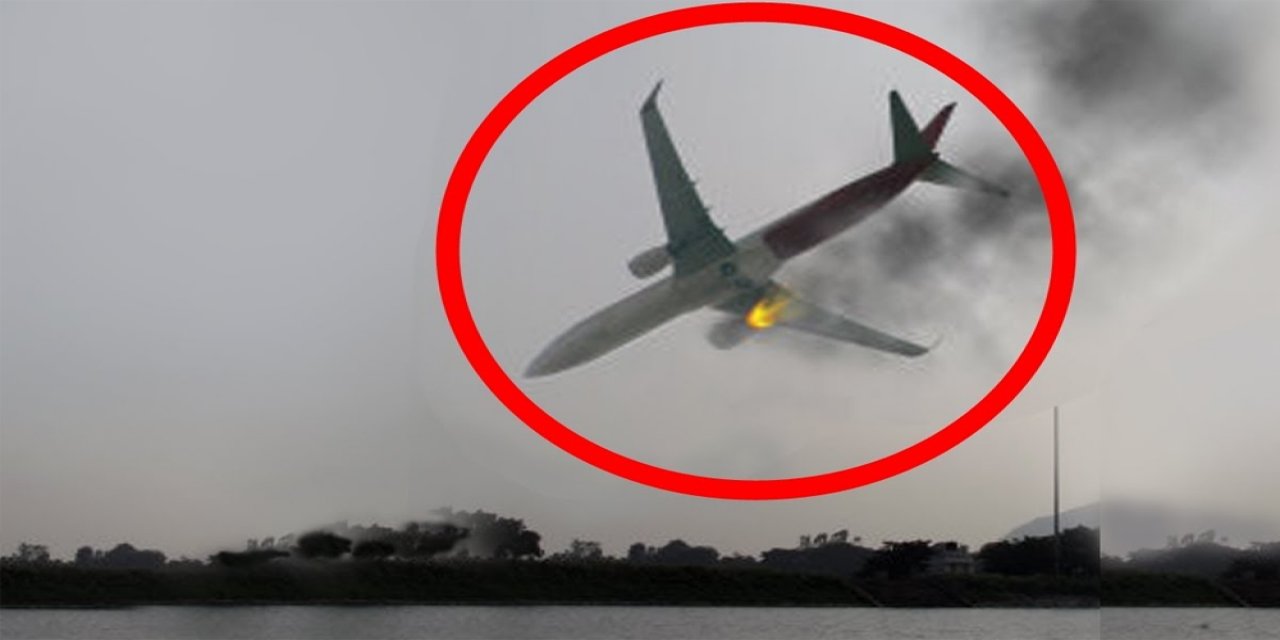 Son dakika! Yolcu uçağı düştü