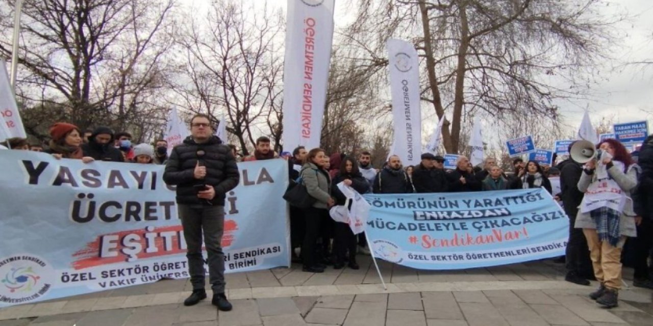 Öğretmenler Taban Maaş Talebiyle Meclise Yürümek İstedi!