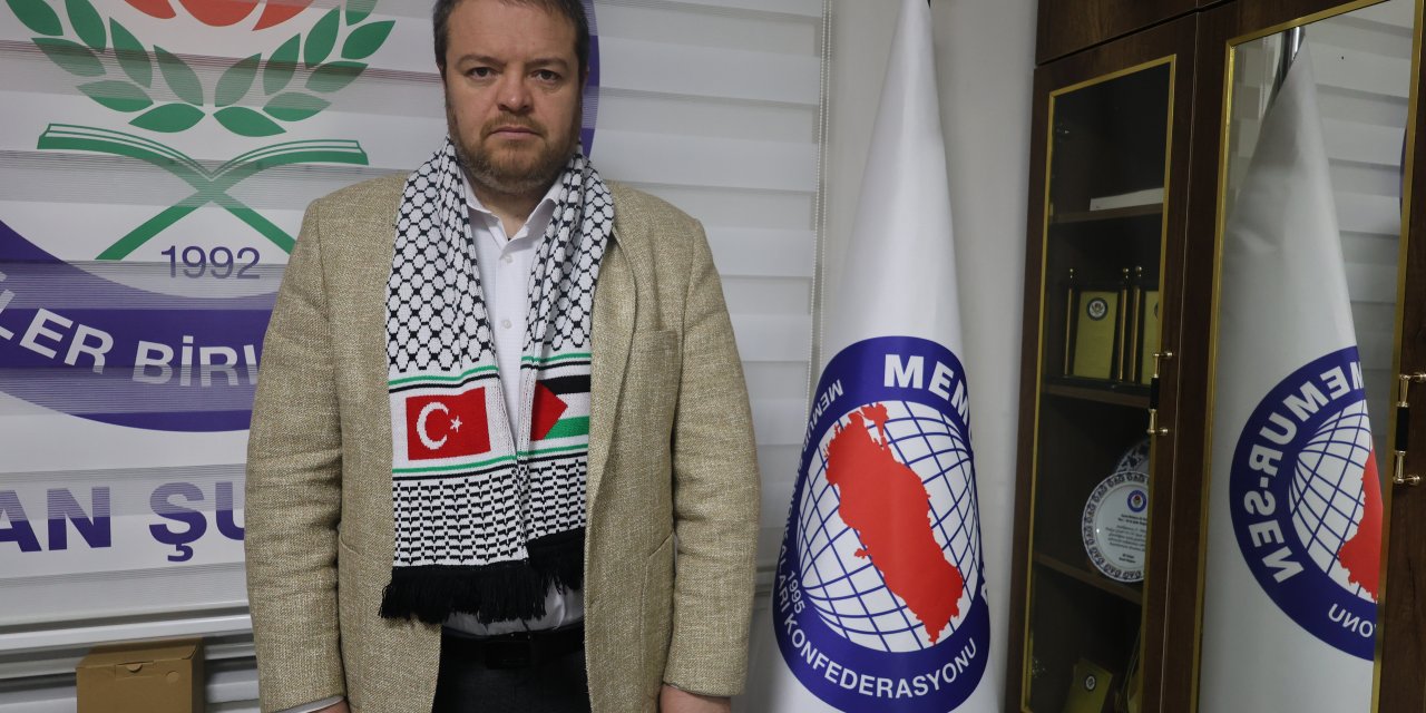 Filistin meselesi konusunda Eğitim Bir Sen Şubesinden ''zil sesi'' eylemi furyası