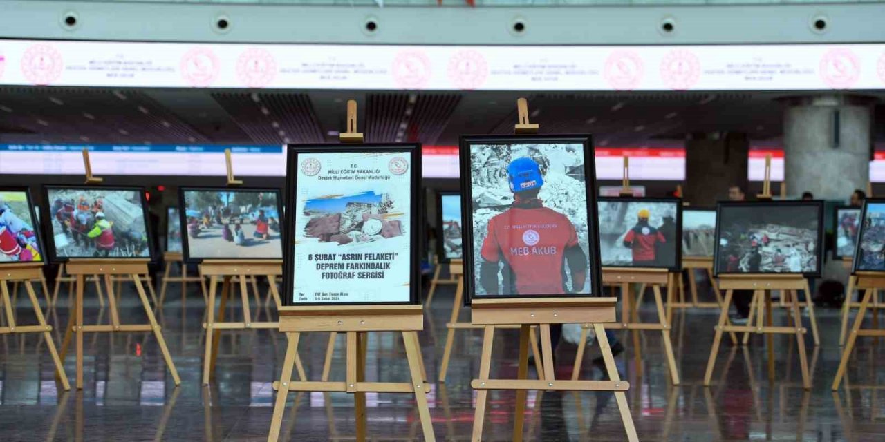 MEB’den "6 Şubat ’Asrın Felaketi’ Deprem Farkındalık Fotoğraf Sergisi"