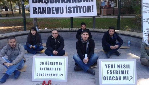 Randevu verilene kadar oturma eylemi sürecek