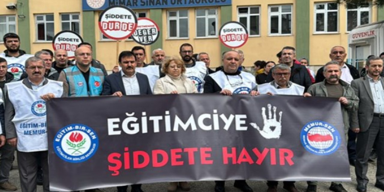 Eğitim-Bir-Sen'den öğretmen ve öğrencinin darbedilmesine tepki