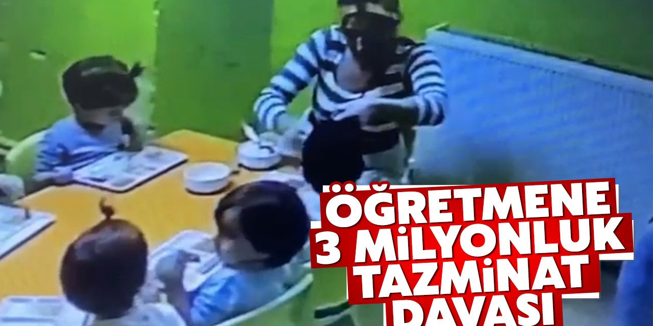 Öğretmene 3 milyonluk tazminat davası