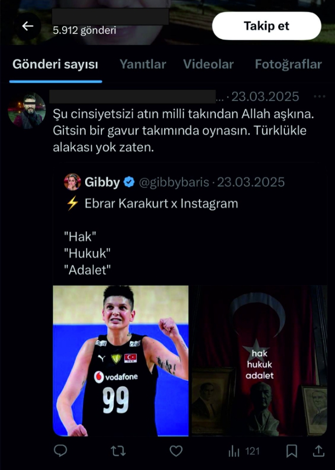 Okul Müdüründen Milli Voleybolcu Ebrar Karakurt'a Hakaret!
