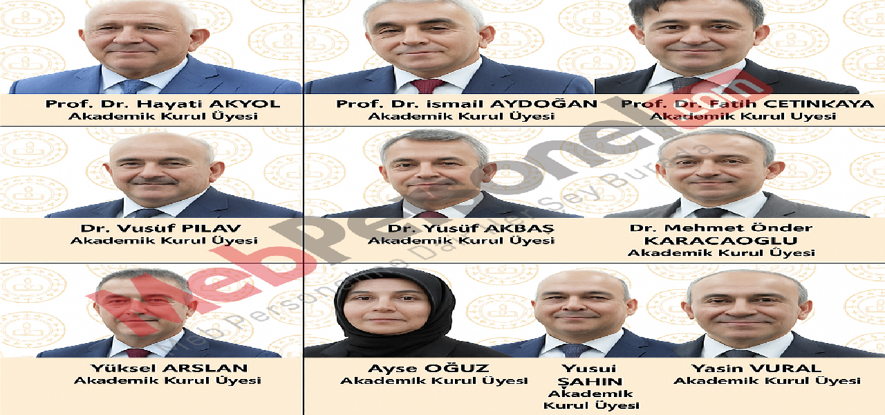 Millî Eğitim Akademisi Akademik Kurulu Belli Oldu: İşte Üyeler