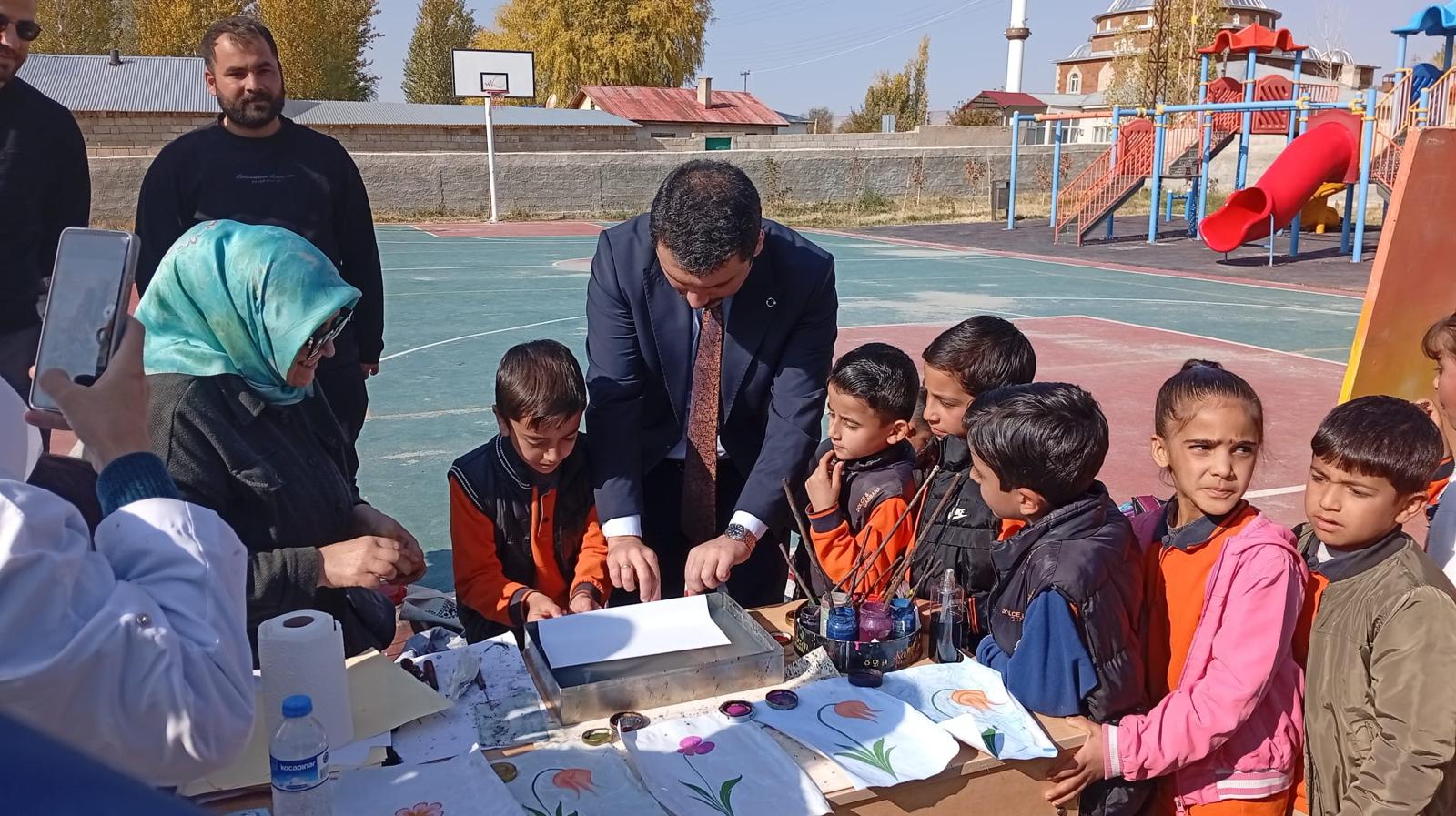 “Sanat Yolunda” Projesi Karagündüz Köyü’nde Miniklerle Buluştu