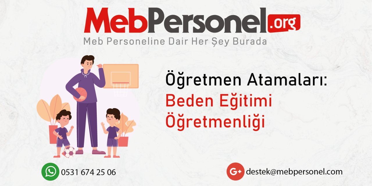 Beden Eğitimi Branşı Öğretmen Atamalarında Kontenjan Beklentileri