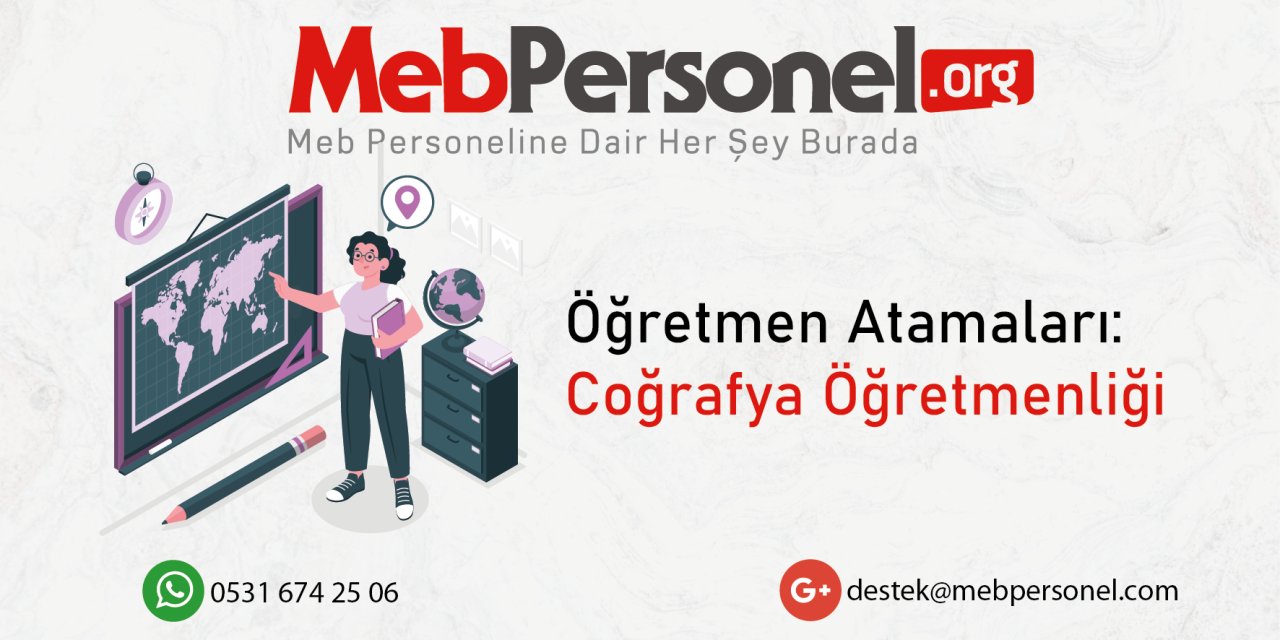 Coğrafya Branşı Öğretmen Atamalarında Kontenjan Beklentileri