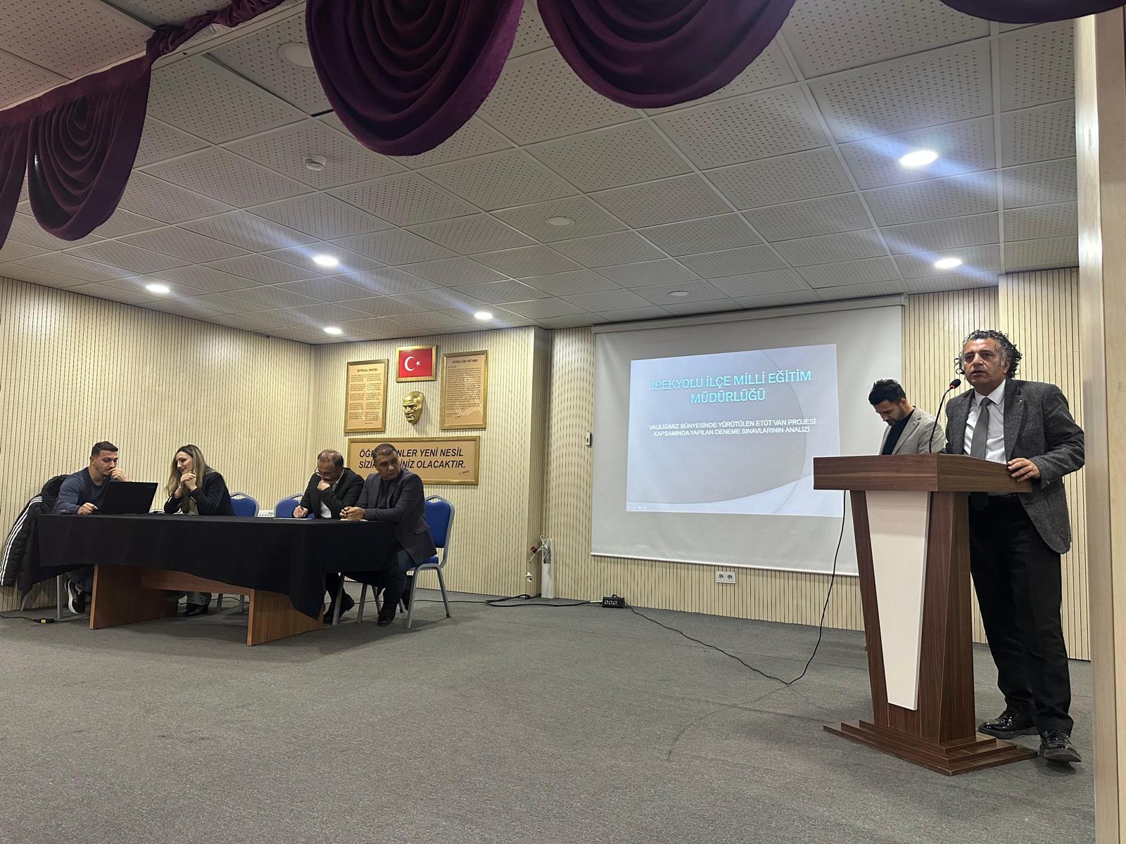 İpekyolu'nda Eğitim Başarısı Artırmak İçin Önemli Toplantı