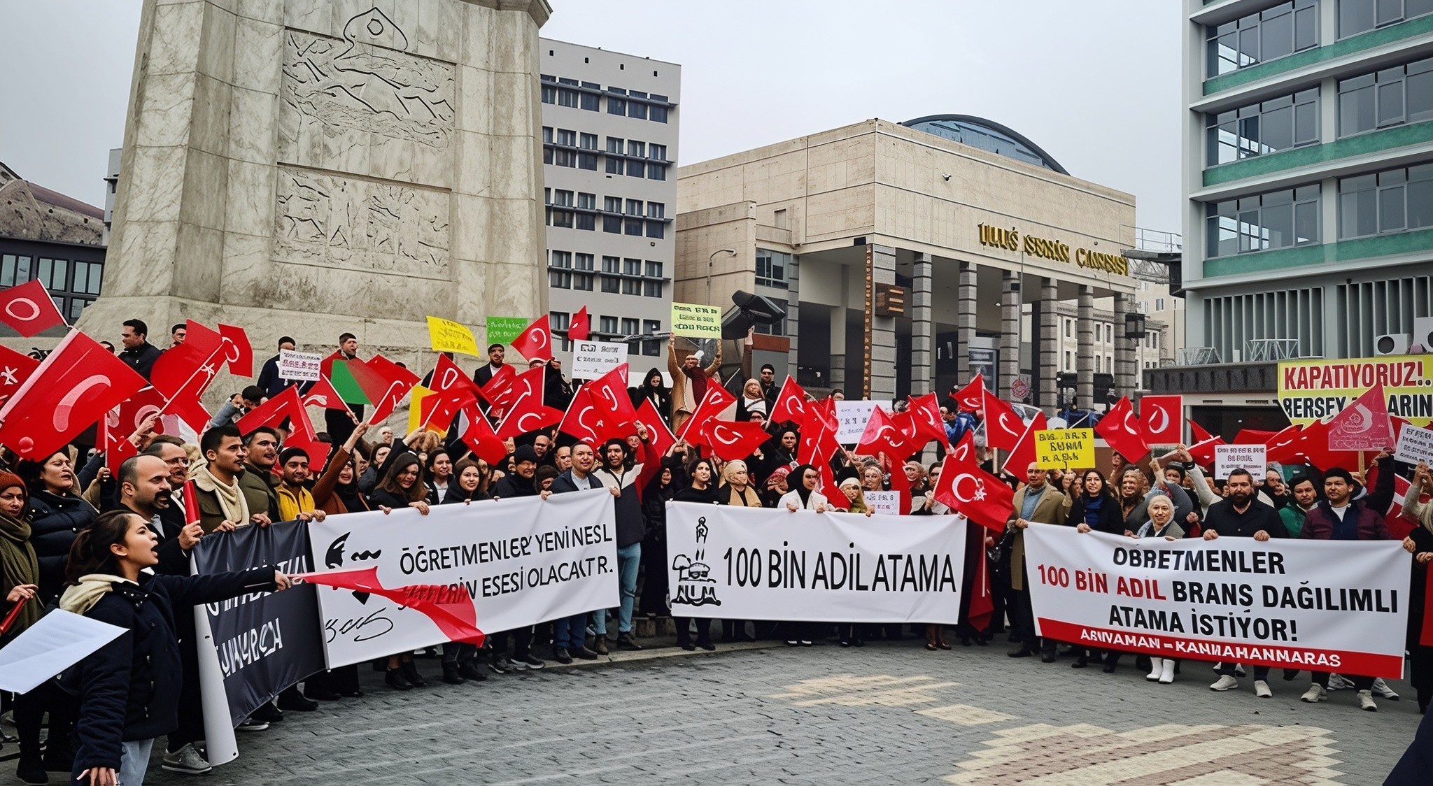 Eğitimde "Adalet" Seferberliği: Öğretmenler Hakları İçin Ankara'da!