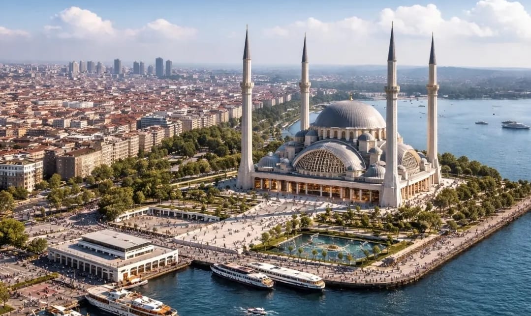 Kadıköy Rıhtıma 20 Bin Kişilik Cami Yapılacak