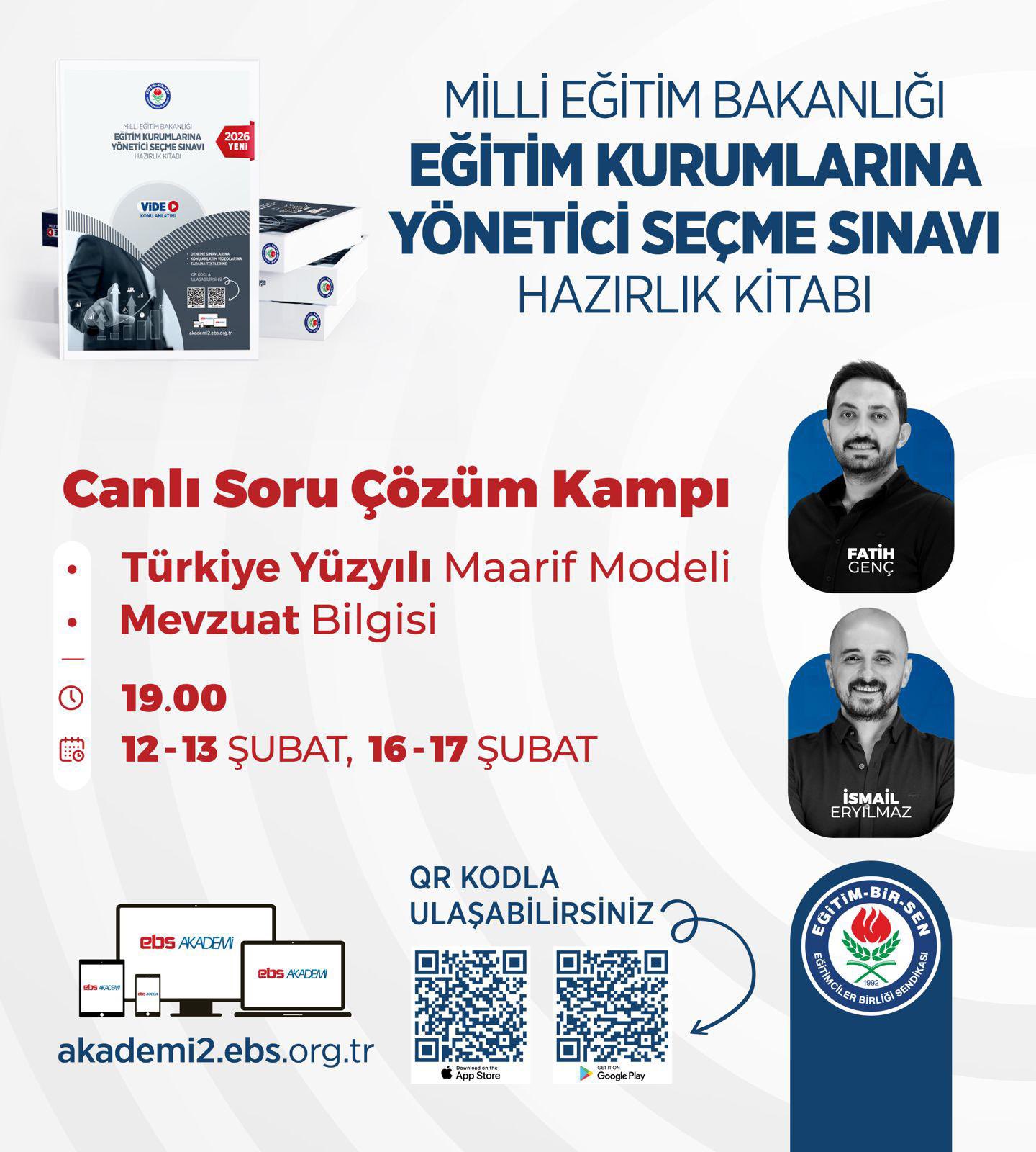 EBS Akademi’den EKYS İçin Canlı Soru Çözüm Kampı Başlıyor!
