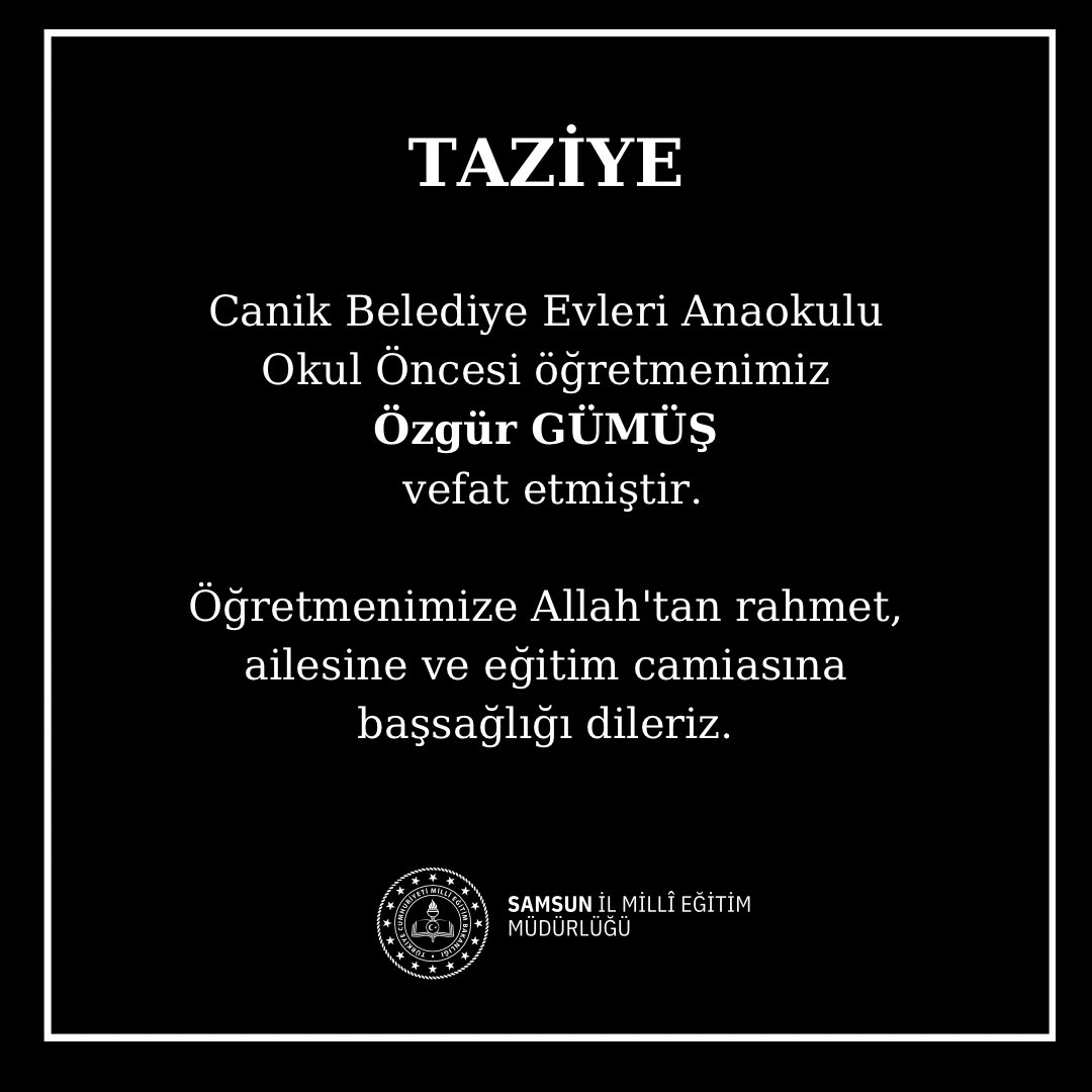 Eğitim Camiası Yasta: Öğretmen Hayatını Kaybetti