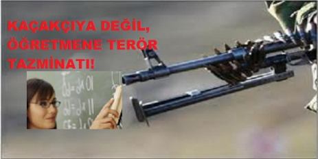 Doğudaki Öğretmene Terör Tazminatı